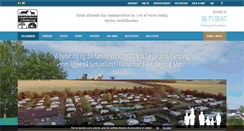 Desktop Screenshot of laegaardenscamping.dk